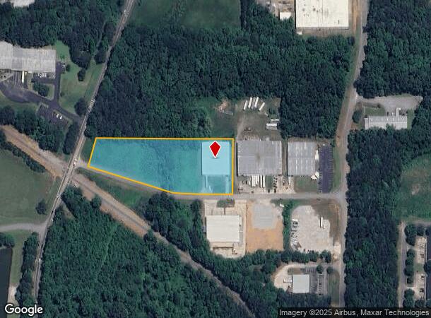  206 Industrial Ct, Carrollton, GA Parcel Map