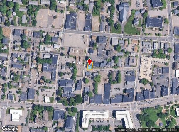 25 Spring St, Waltham, MA Parcel Map