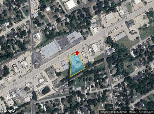 901 W 7Th Ave, Corsicana, TX Parcel Map