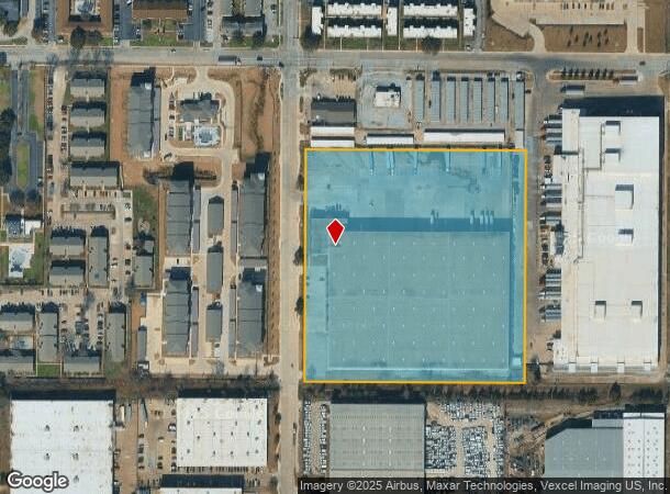 1701 Timberlake Dr, Arlington, TX Parcel Map