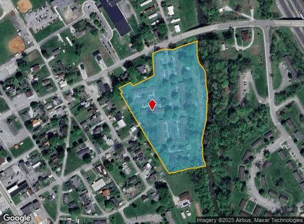 612 4Th St, Rocky Top, TN Parcel Map