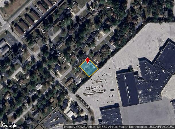 1715 Hilton Ave, Findlay, OH Parcel Map
