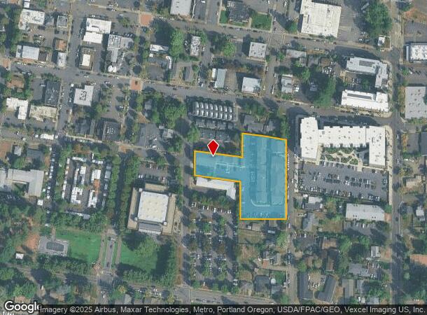  4775 Sw Franklin Ave, Beaverton, OR Parcel Map