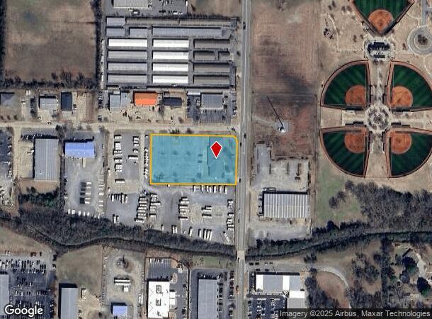  1203 Museum Rd, Conway, AR Parcel Map