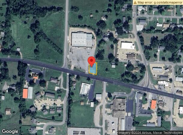  1908 W Commercial St, Ozark, AR Parcel Map