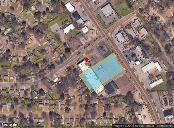  8625 Highway 51 N, Southaven, MS Parcel Map