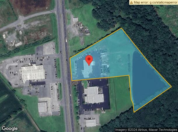  1242 Ocean Hwy, Pocomoke City, MD Parcel Map