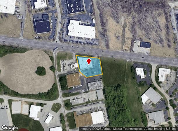  17998 Chesterfield Airport Rd, Chesterfield, MO Parcel Map