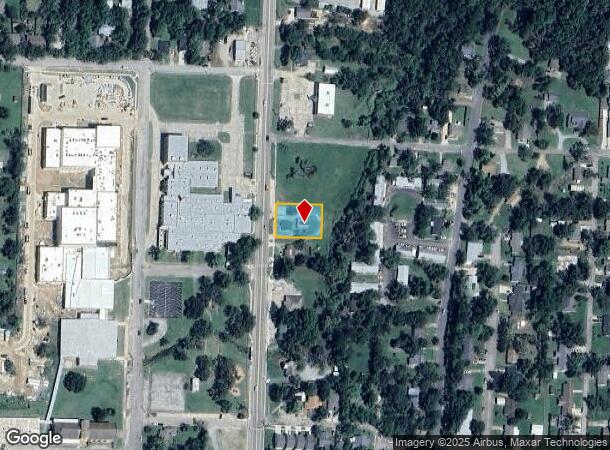 1312 N Center St, Bonham, TX Parcel Map