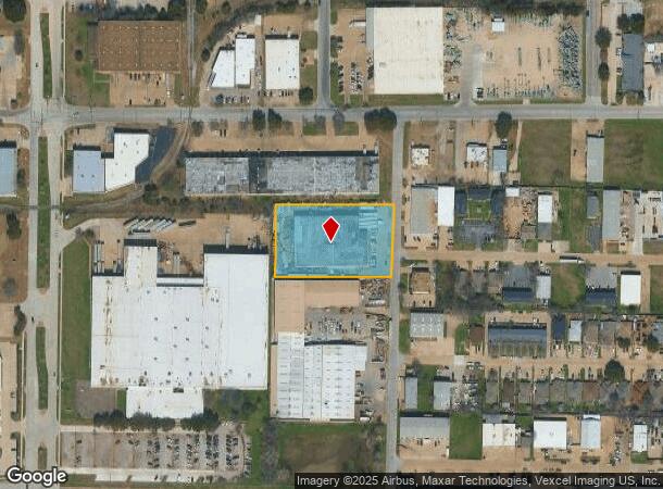 306 Nw 25Th St, Fort Worth, TX Parcel Map