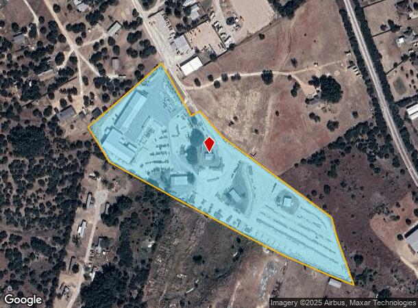 109 Falon Ln, Liberty Hill, TX Parcel Map