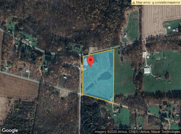  13124 Townline Rd, Meadville, PA Parcel Map