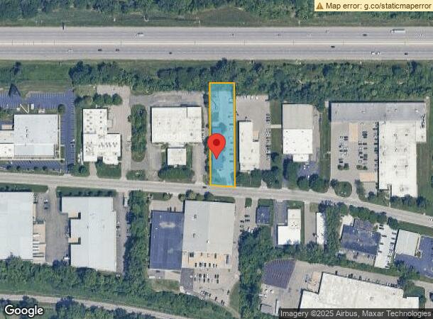  2215 Oak Industrial Dr Ne, Grand Rapids, MI Parcel Map