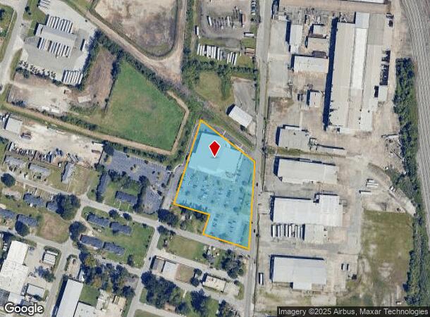  221 N Lathrop Ave, Savannah, GA Parcel Map