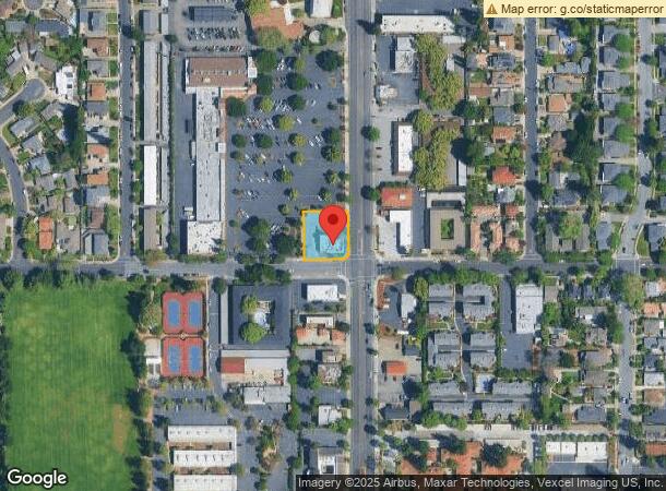 1805 Winchester Blvd, Campbell, CA Parcel Map