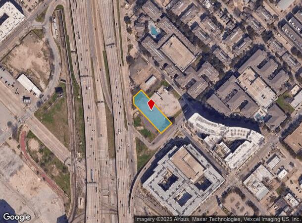  2709 Bryan St, Dallas, TX Parcel Map