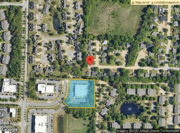  1651 E Stearns St, Fayetteville, AR Parcel Map