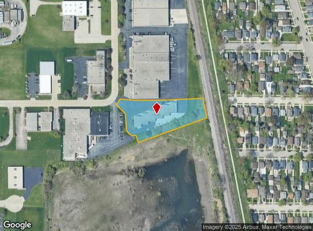 2723 Carlisle Ave, Racine, WI Parcel Map