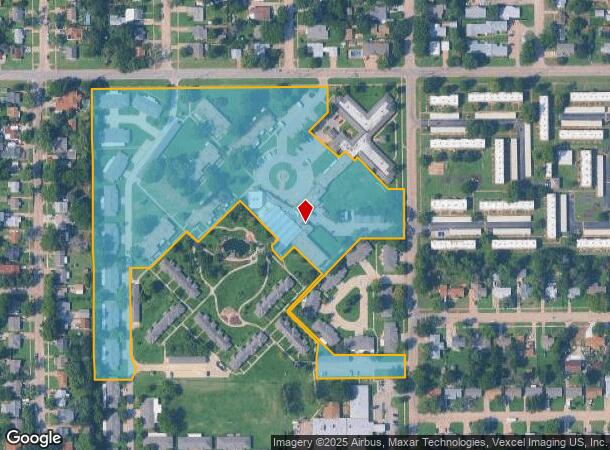 1605 W May St, Wichita, KS Parcel Map