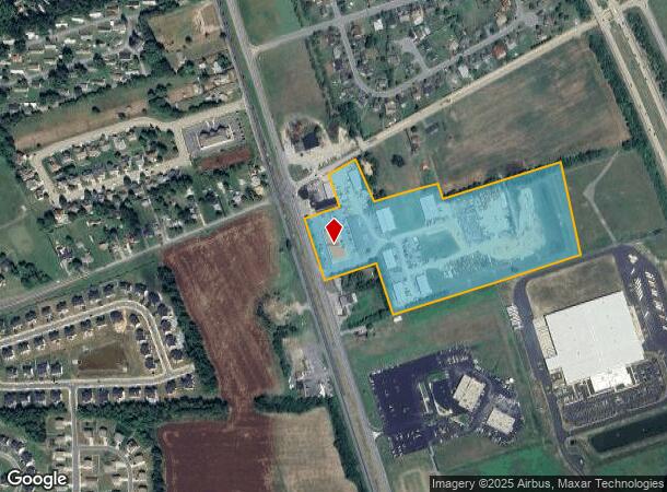 2499 S Dupont Blvd, Smyrna, DE Parcel Map
