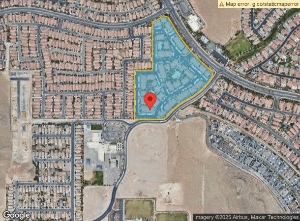  10925 Southern Highlands Pky, Las Vegas, NV Parcel Map