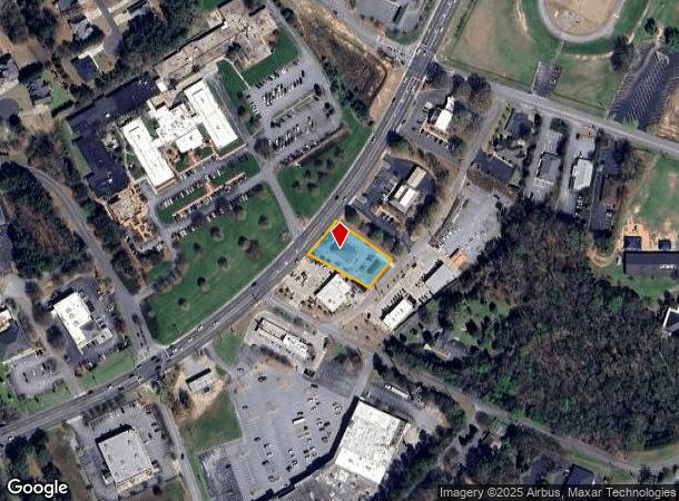  1504 E Greenville St, Anderson, SC Parcel Map