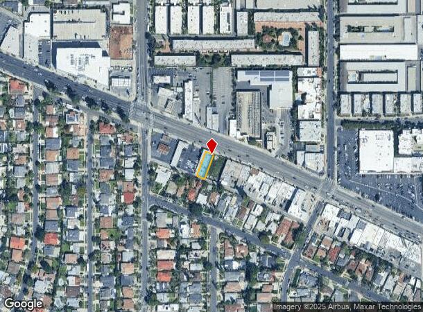  18054 Ventura Blvd, Encino, CA Parcel Map