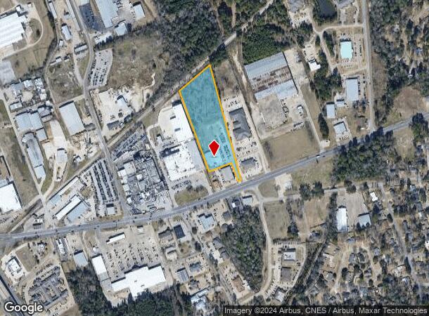  1604 W Frank Ave, Lufkin, TX Parcel Map