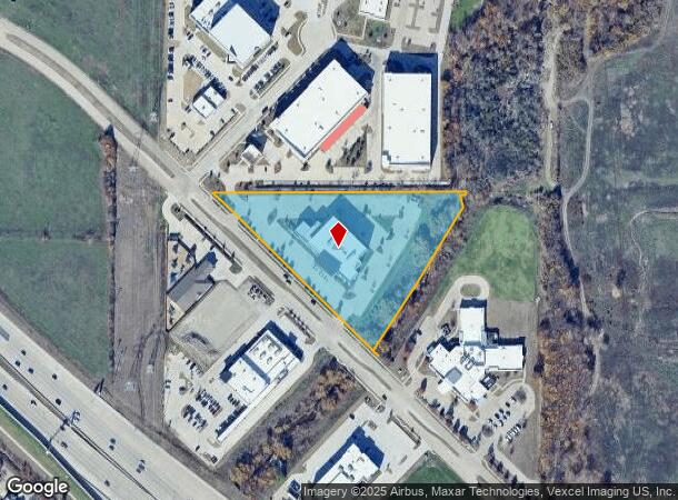  4351 Mapleshade Ln, Plano, TX Parcel Map