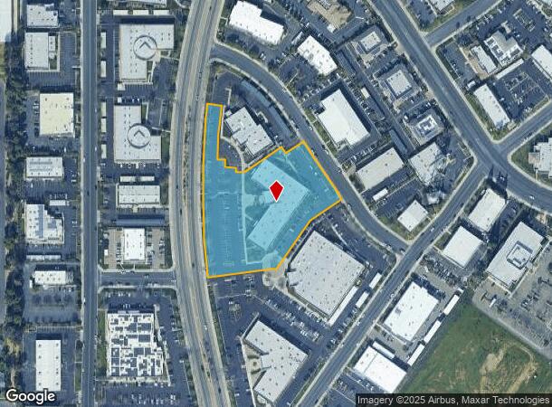  7440 N Palm Ave, Fresno, CA Parcel Map