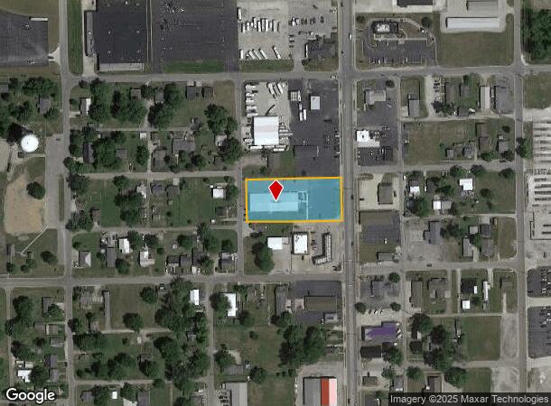  1314 N Meridian St, Portland, IN Parcel Map