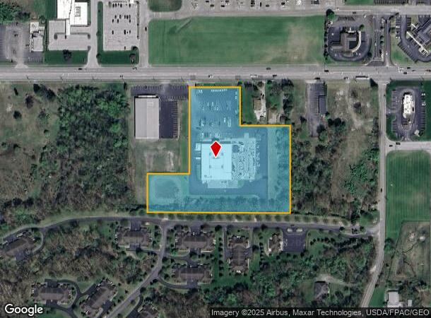 6225 Mahoning Ave, Youngstown, OH Parcel Map
