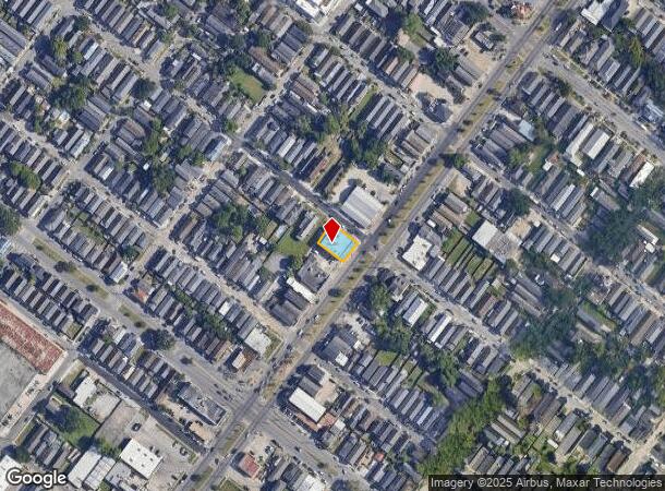  837 N Broad St, New Orleans, LA Parcel Map