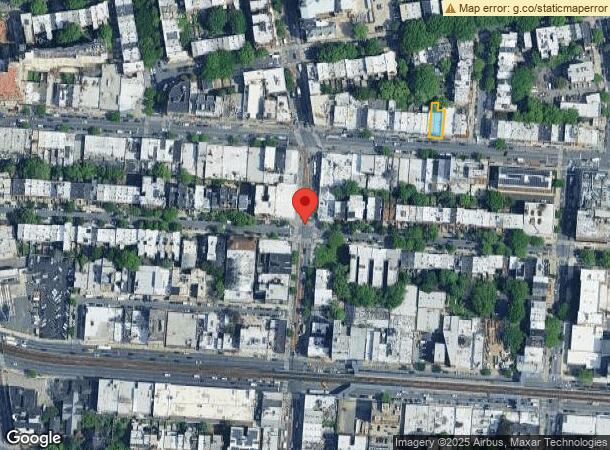  1329 Fulton St, Brooklyn, NY Parcel Map