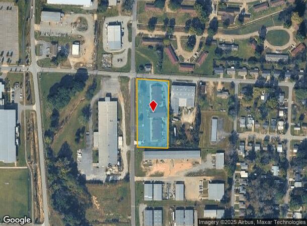 704 Bird, Benton, AR Parcel Map