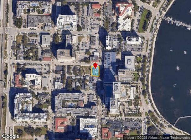  501 S Olive Ave, West Palm Beach, FL Parcel Map