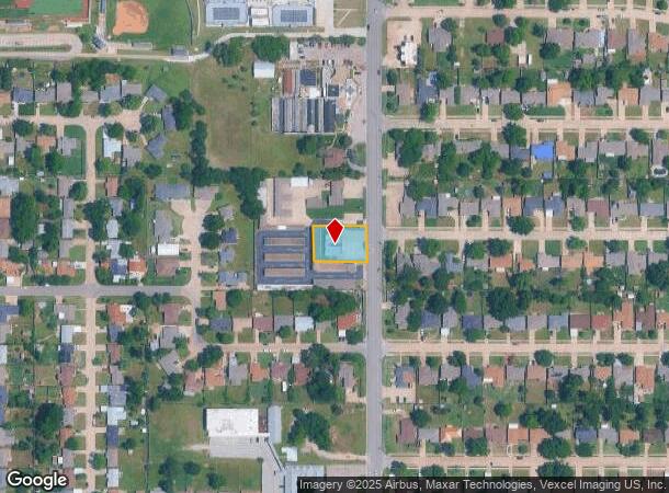 4707 N Meridian Ave, Warr Acres, OK Parcel Map