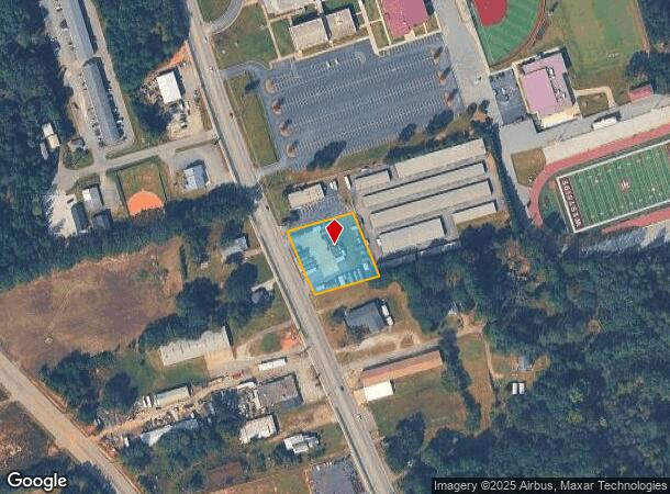  614 Pearman Dairy Rd, Anderson, SC Parcel Map