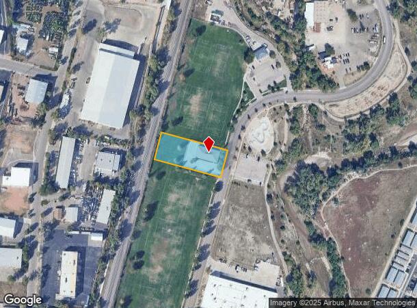  3870 Mark Dabling Blvd, Colorado Springs, CO Parcel Map