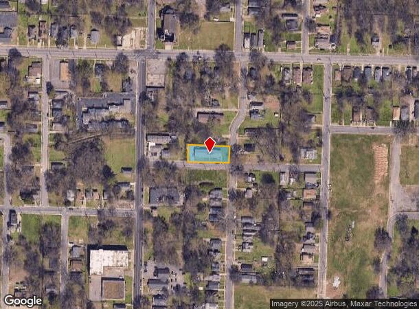  1329 Mcmillan St, Memphis, TN Parcel Map