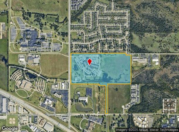  4613 S 129Th Ave E, Tulsa, OK Parcel Map