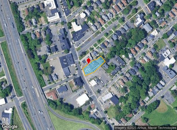  2625 Main St, Springfield, MA Parcel Map
