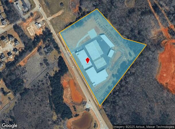  5420 Highway 124 W, Hoschton, GA Parcel Map
