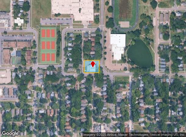1535 Sw Clay St, Topeka, KS Parcel Map
