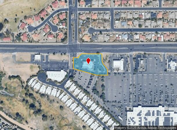  6005 E Southern Ave, Mesa, AZ Parcel Map