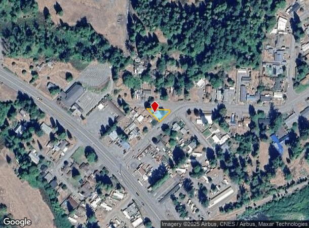 48247 Hills St, Oakridge, OR Parcel Map