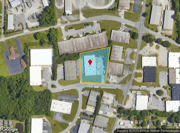  639 Alton Pl, High Point, NC Parcel Map