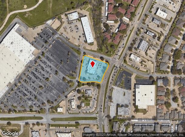  5900 S Hulen St, Fort Worth, TX Parcel Map