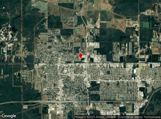  3621 E Napoleon St, Sulphur, LA Parcel Map