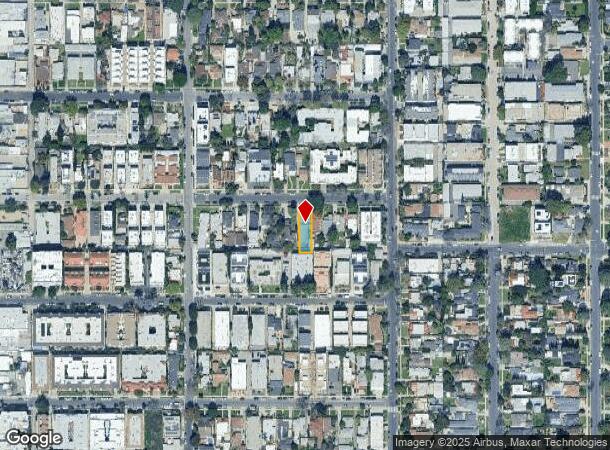  10828 Hesby St, North Hollywood, CA Parcel Map